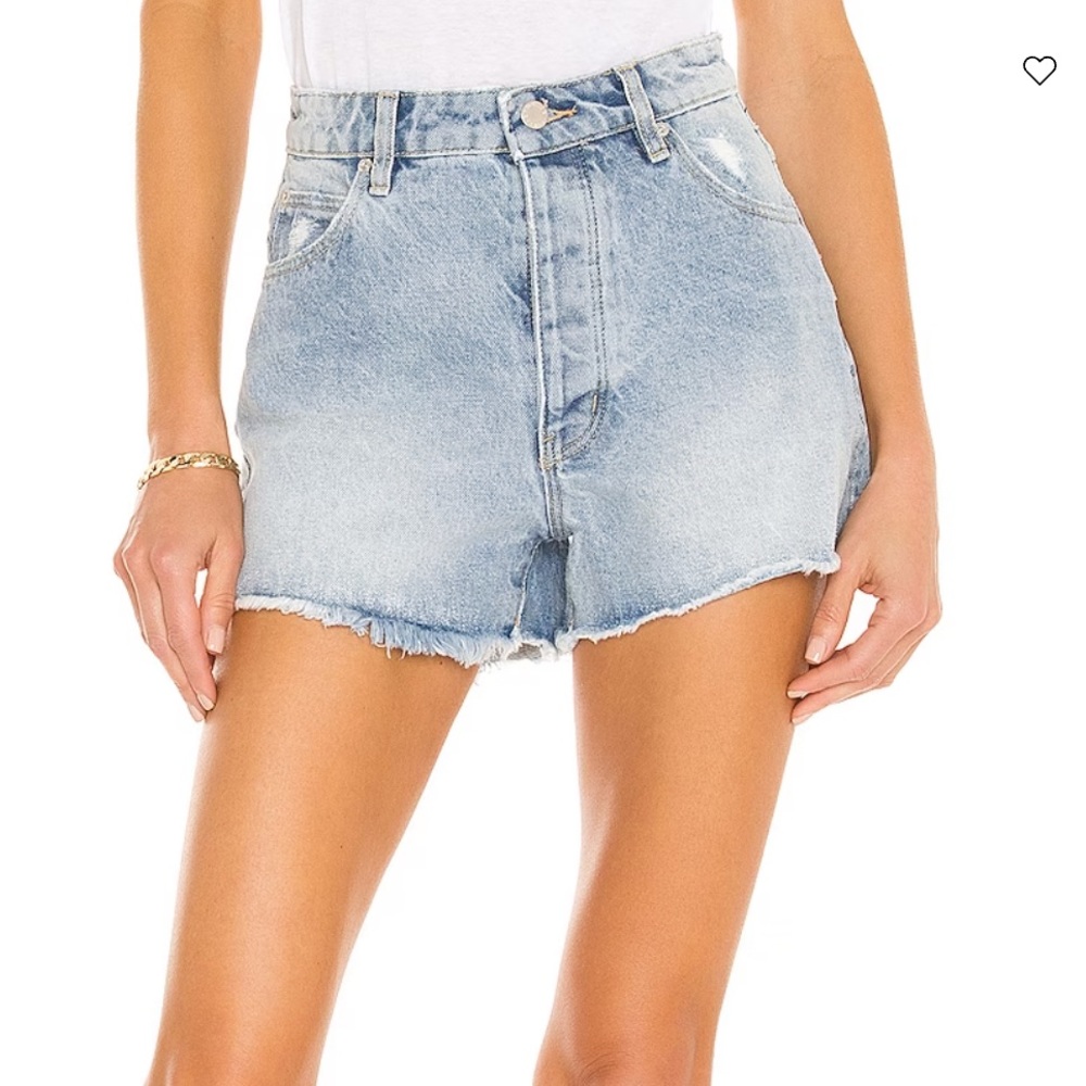 Rollas high waisted Original Short in City Bleach